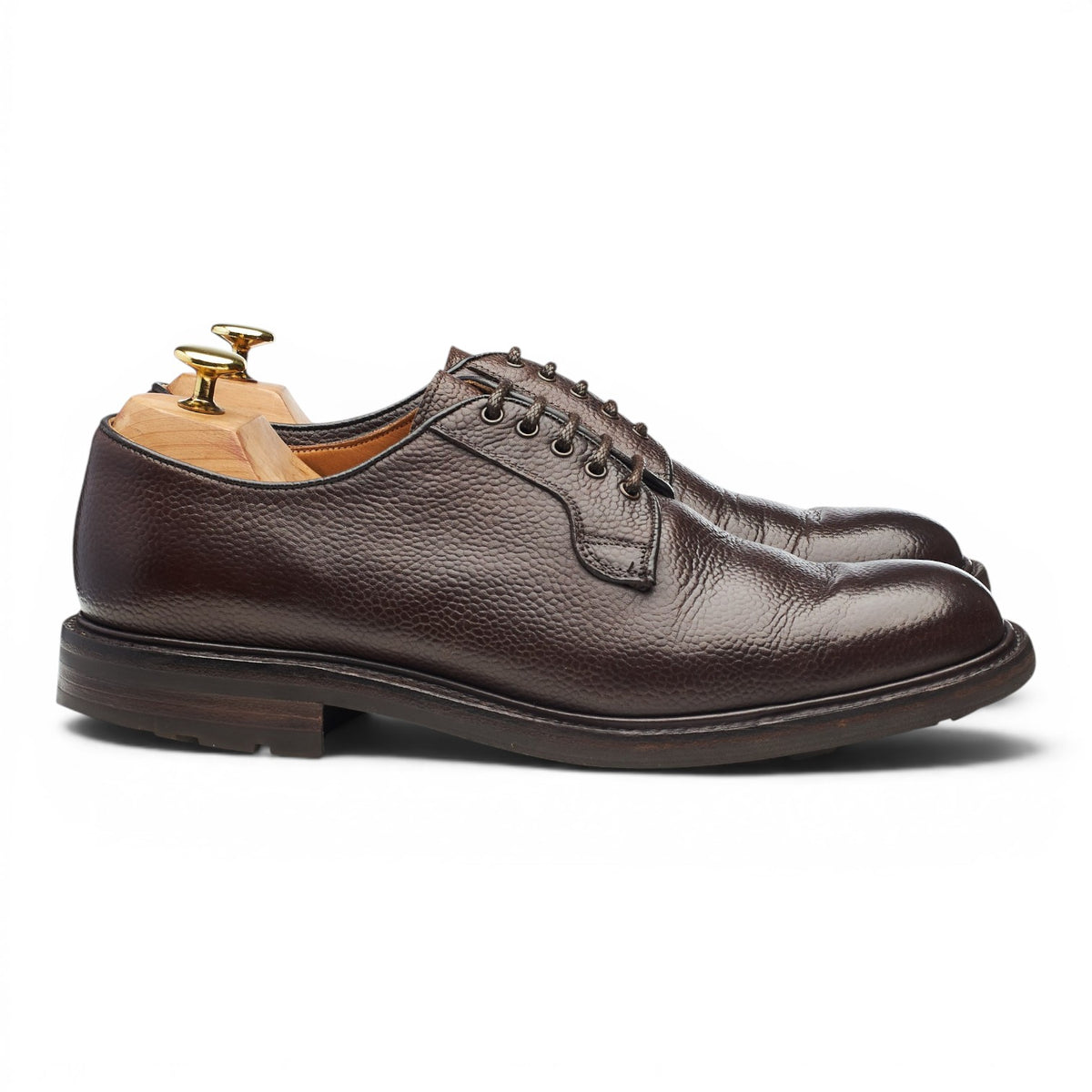 'Teign ll' Dark Brown Leather Derby UK 8.5 F