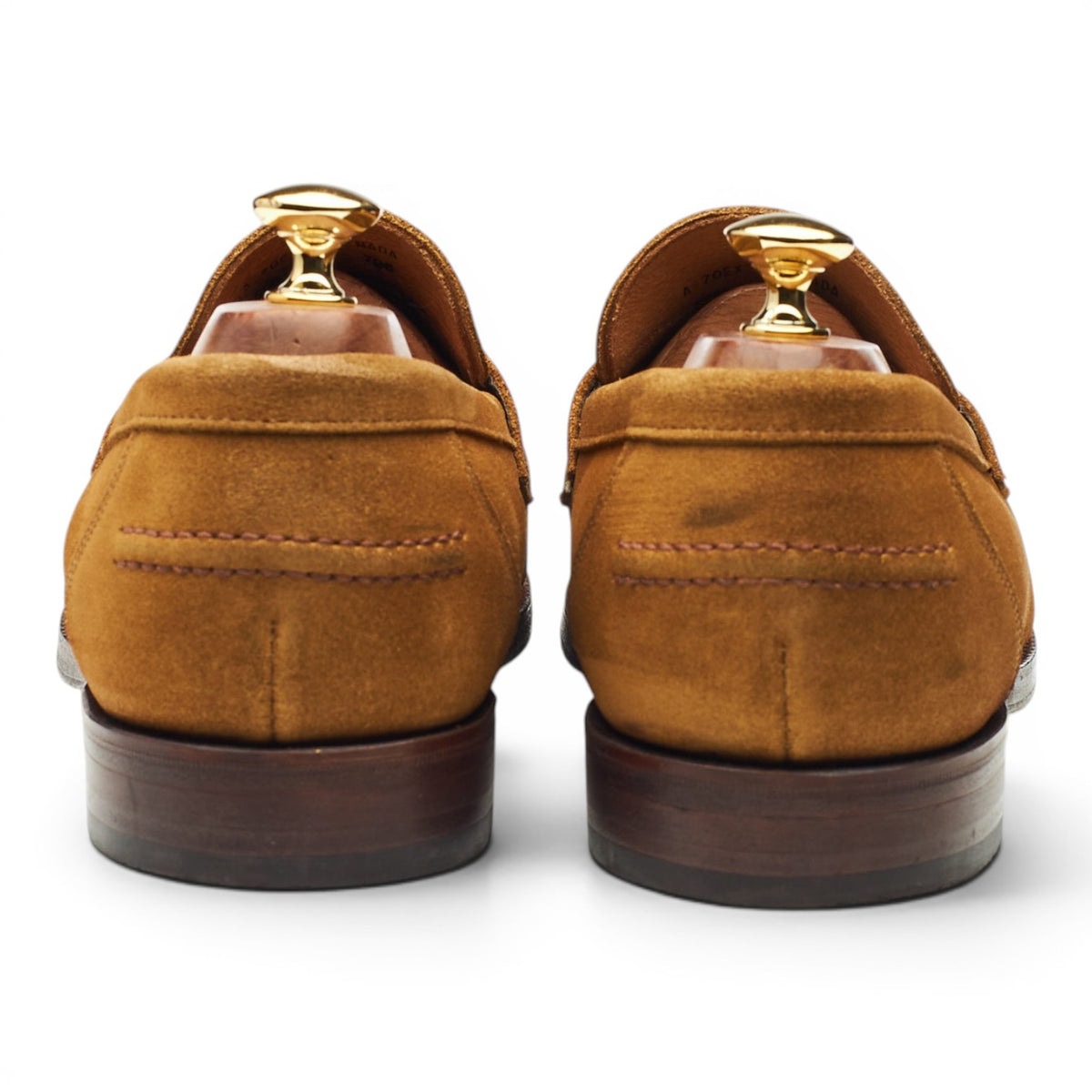 Shipton & Heneage 'Grenada' Sand Suede Loafers 10 EX