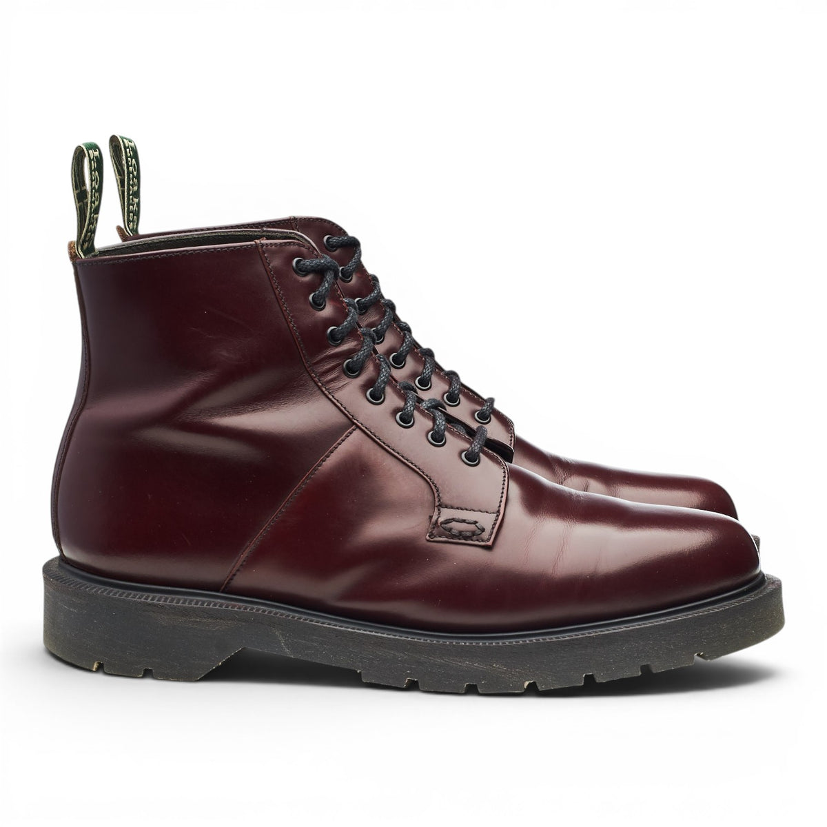 'Niro' Burgundy Leather Boots UK 7 F