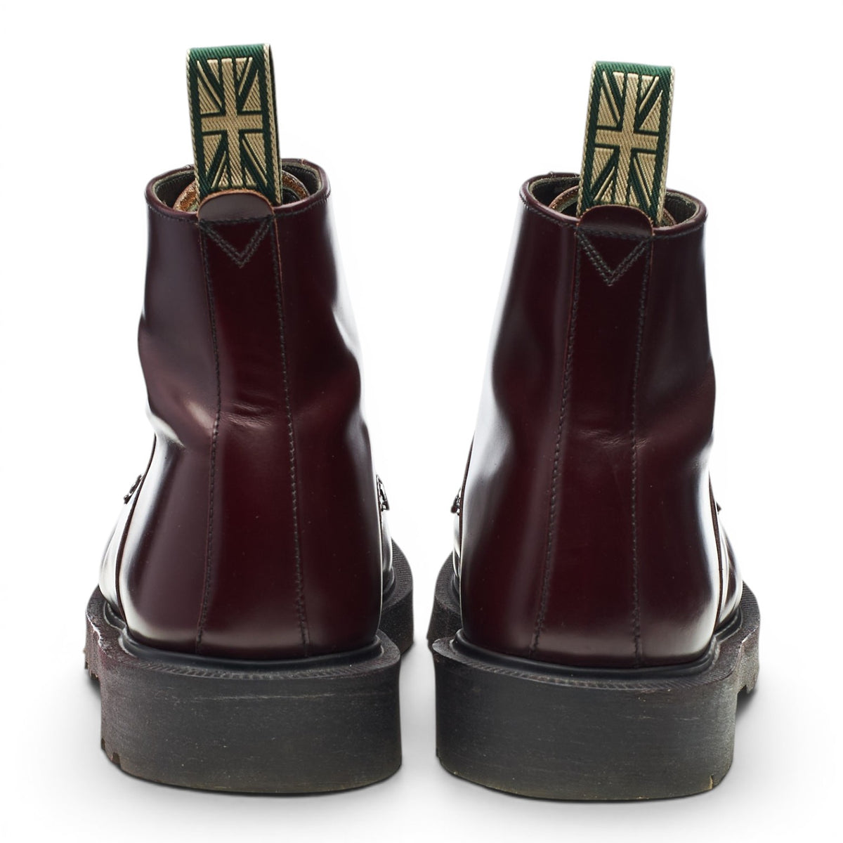 'Niro' Burgundy Leather Boots UK 7 F