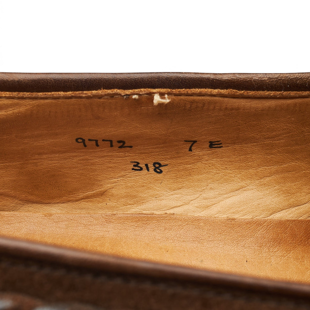 Brown Suede Tassel Loafers UK 7 E
