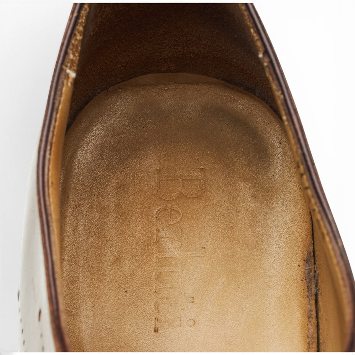 Brown Leather Wholecut Oxford UK 8.5