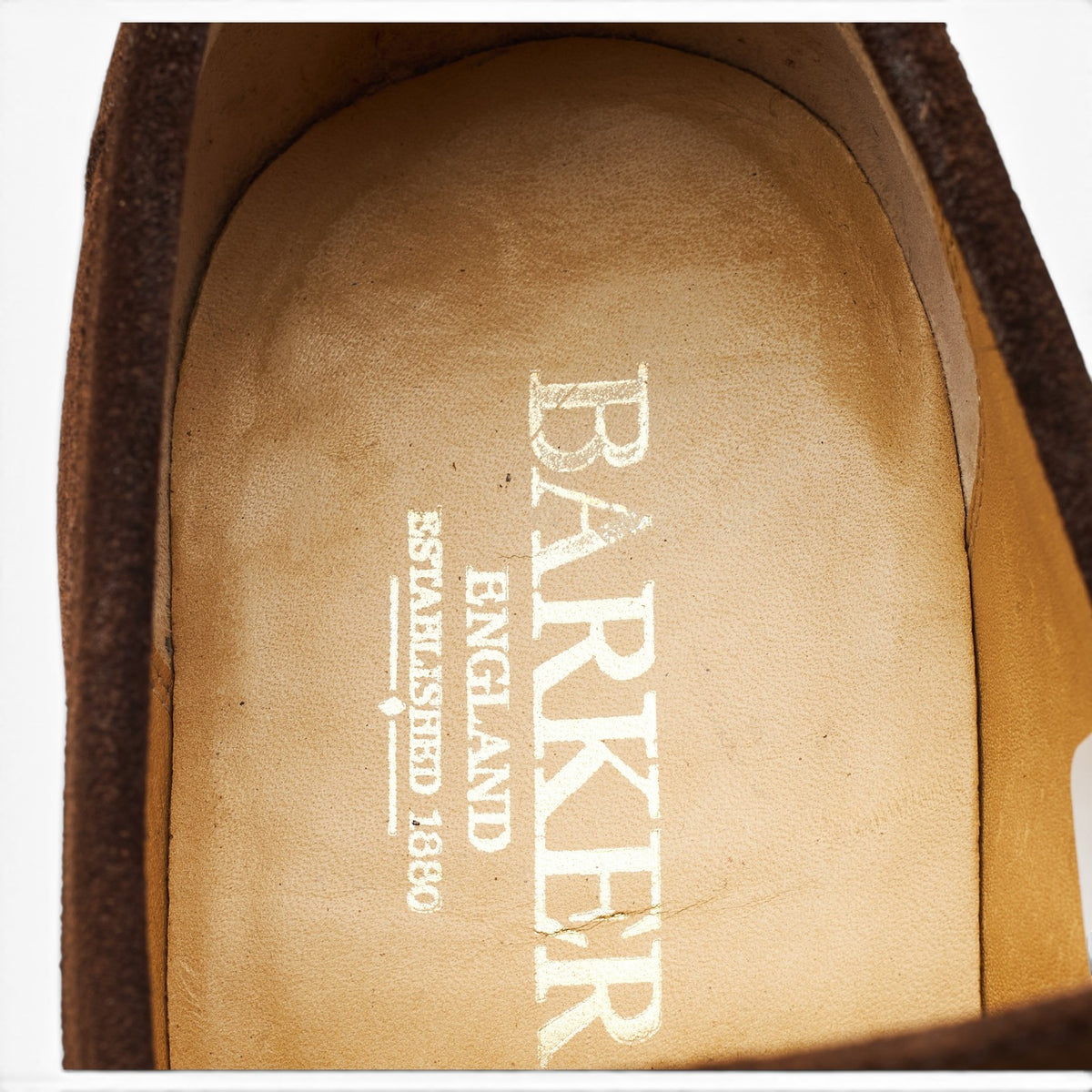 'Aldgate' Brown Suede Loafers UK 7 G