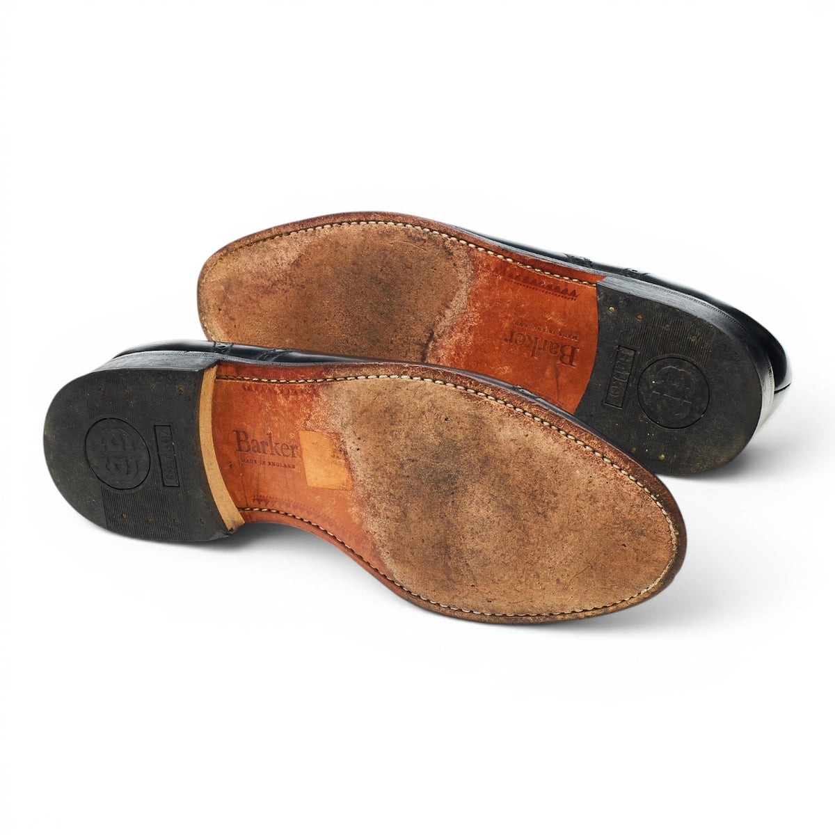 'Alfred' Black Leather Oxford Brogue UK 7 G