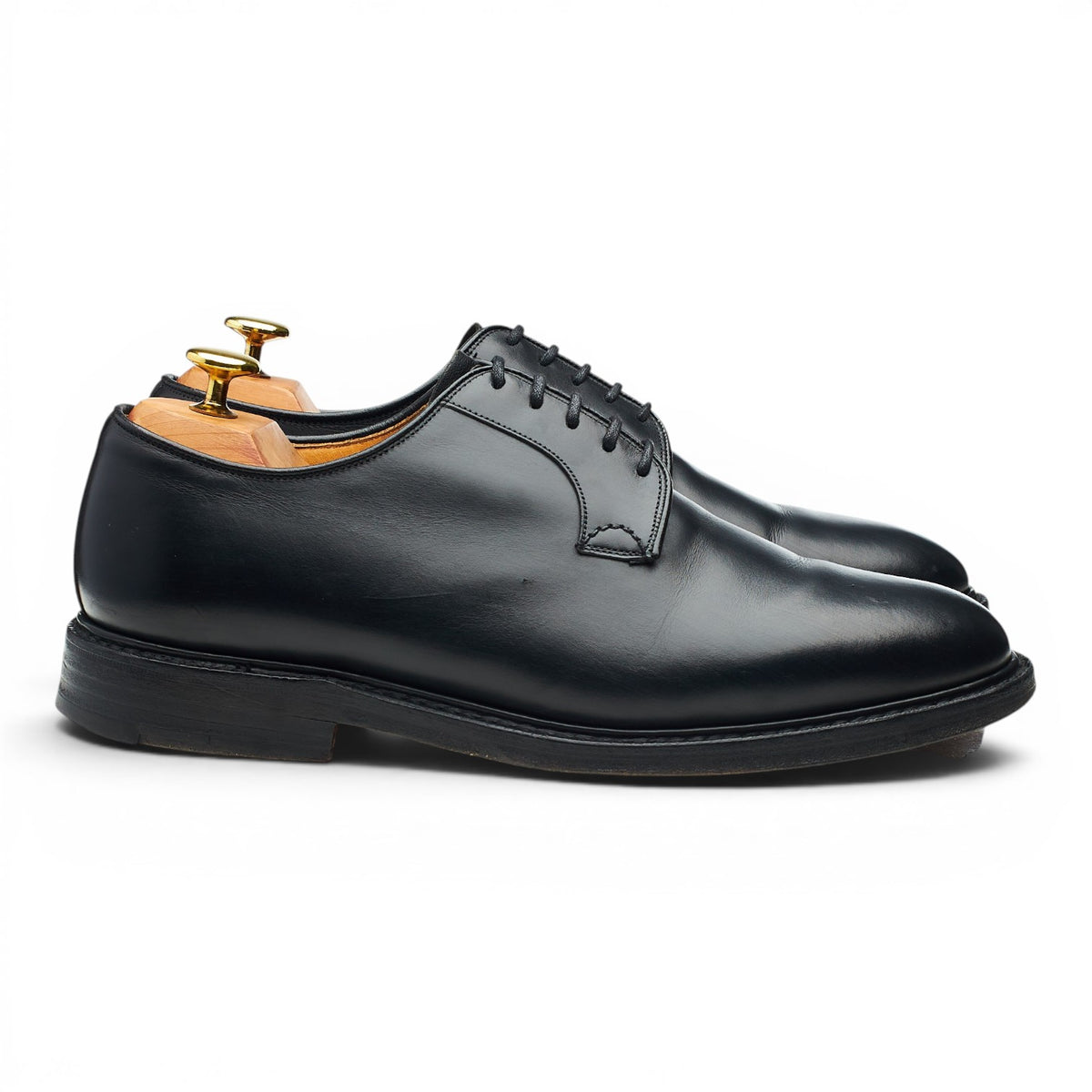 'Chapel' Black Leather Derby UK 8.5 F