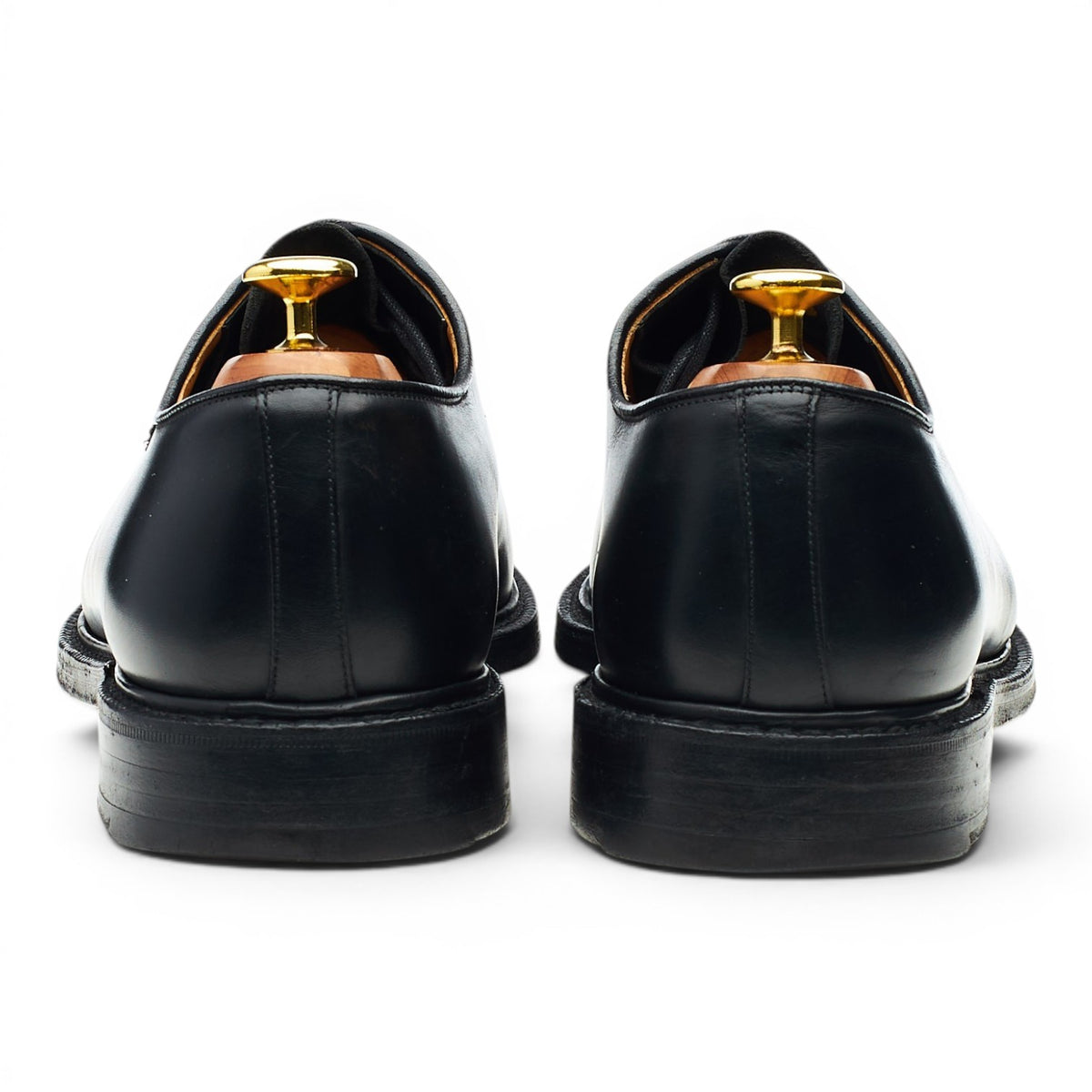 'Chapel' Black Leather Derby UK 8.5 F