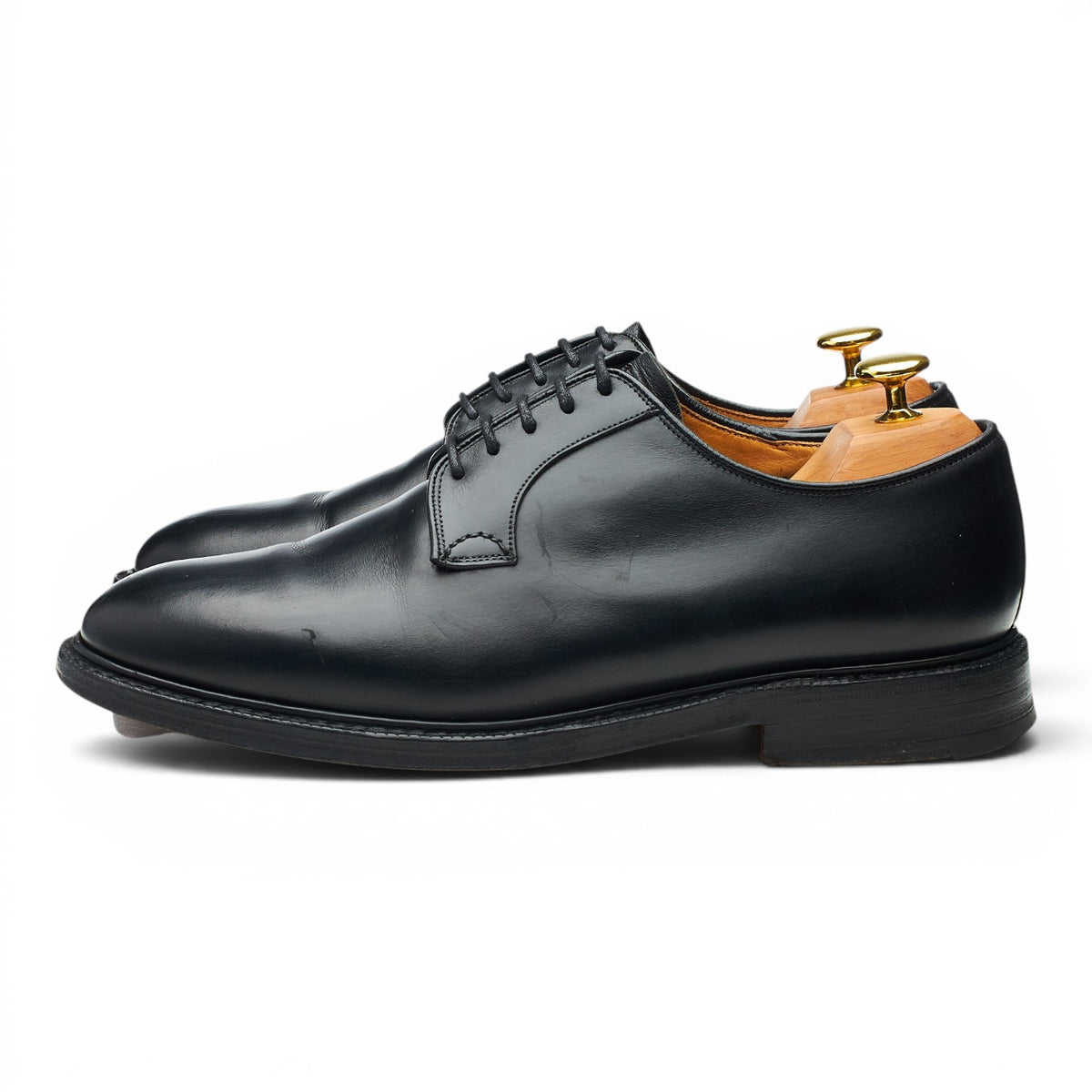 'Chapel' Black Leather Derby UK 8.5 F