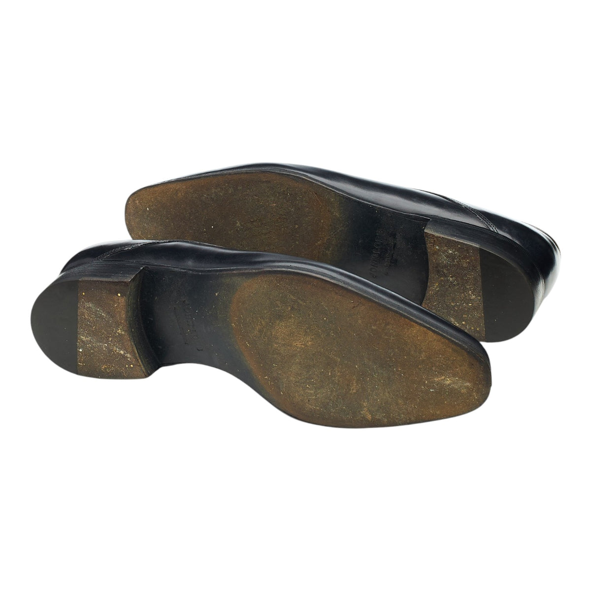 'Becketts' Black Leather Oxford UK 8 E