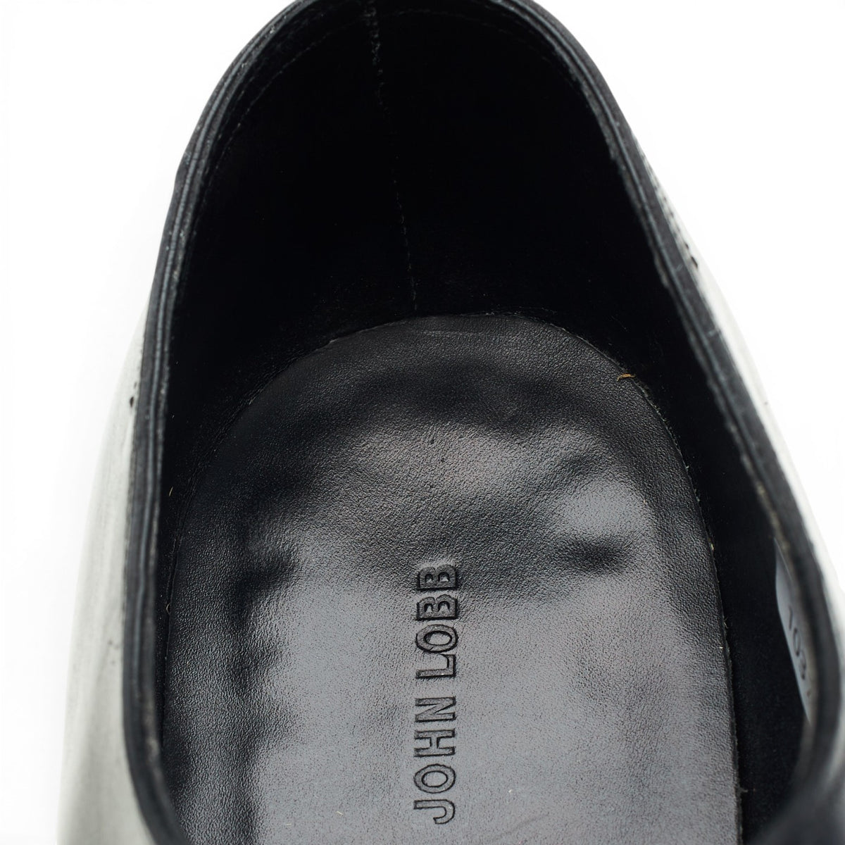 'Becketts' Black Leather Oxford UK 8 E