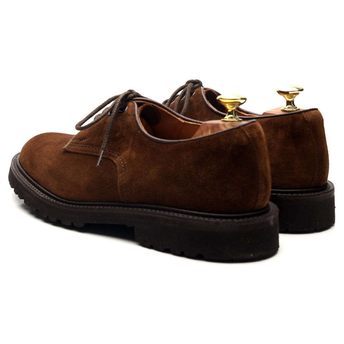 &#39;Daniel&#39; Brown Suede Derby UK 7