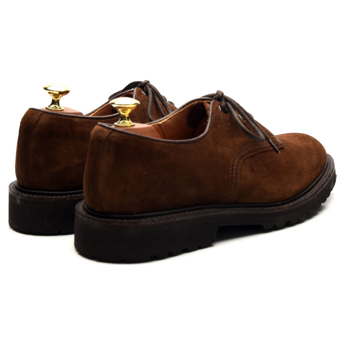 &#39;Daniel&#39; Brown Suede Derby UK 7