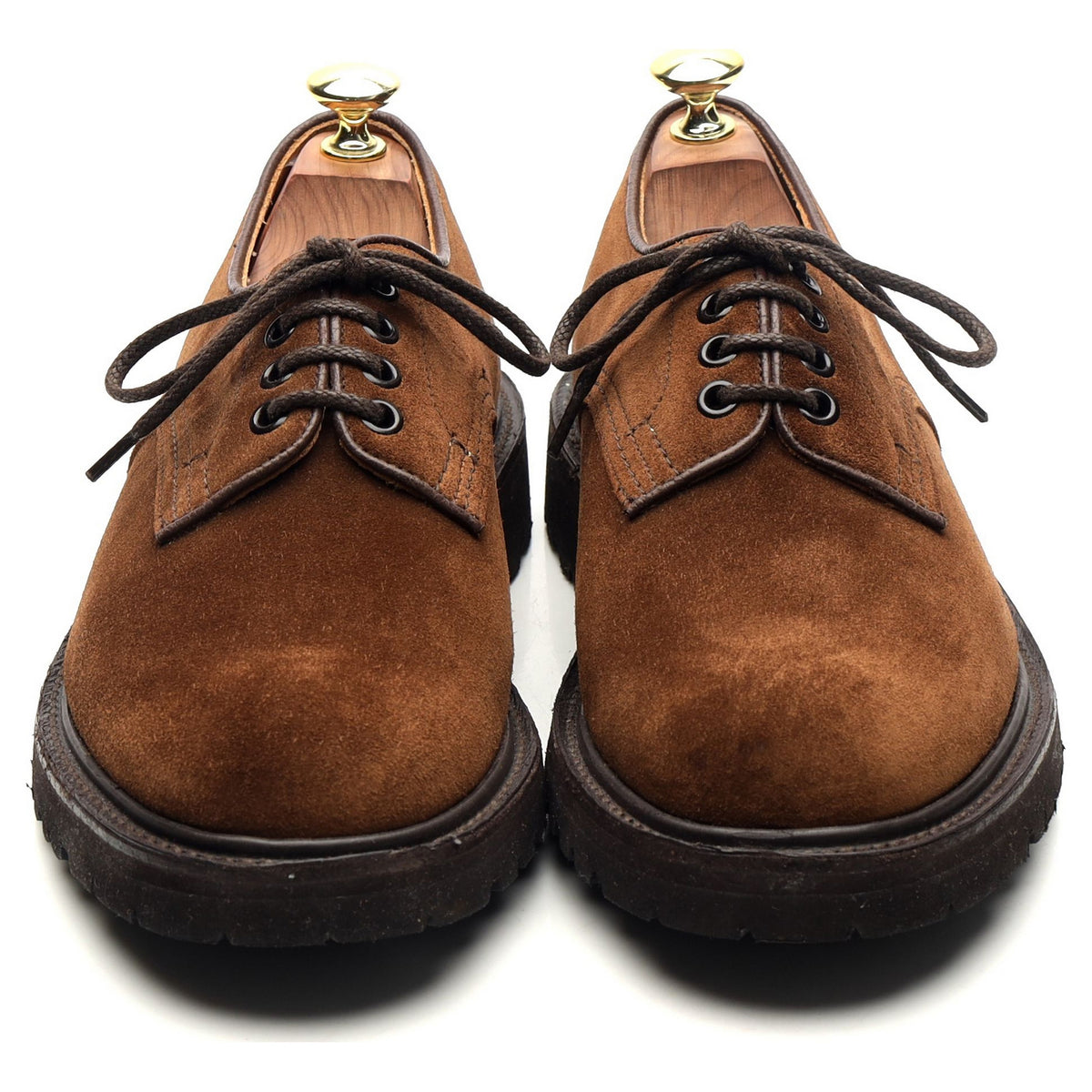 &#39;Daniel&#39; Brown Suede Derby UK 7