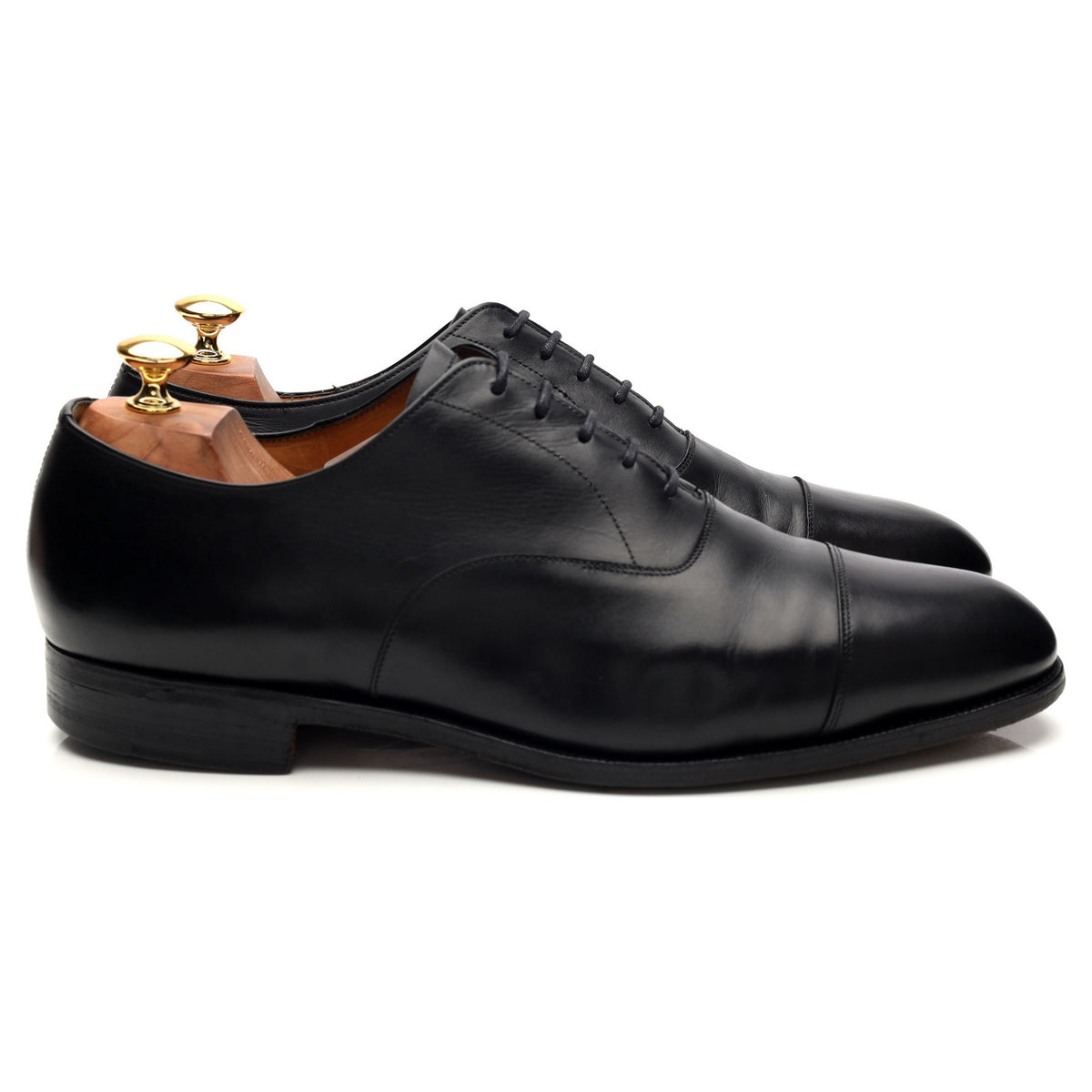 Black Leather Oxford UK 10.5 E