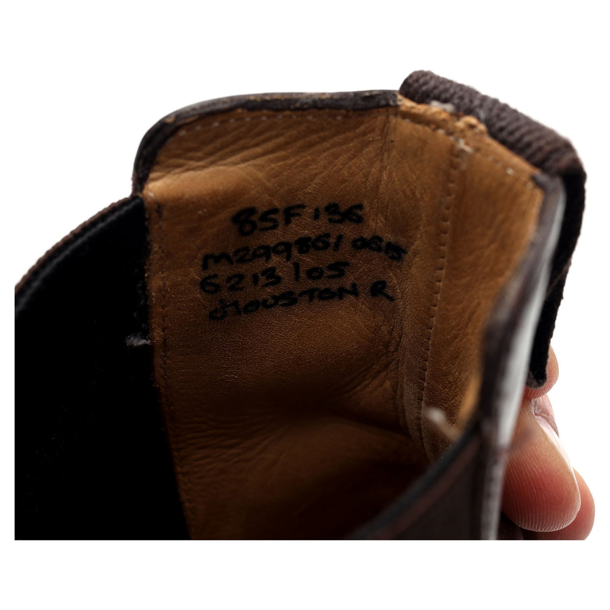 &#39;Houston&#39; Brown Leather Chelsea Boots UK 8.5 F