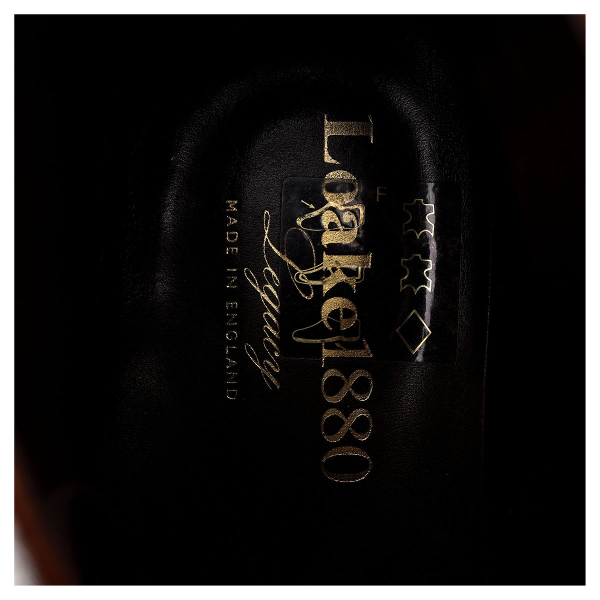 1880 Legacy &#39;Lytham&#39; Oxblood Grain Leather Chukka Boots UK 7 F