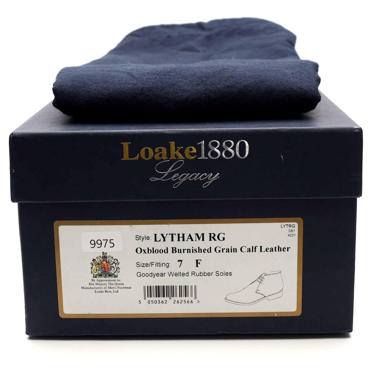 1880 Legacy &#39;Lytham&#39; Oxblood Grain Leather Chukka Boots UK 7 F