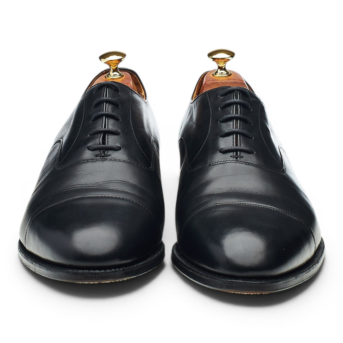 Black Leather Oxford UK 10.5 G