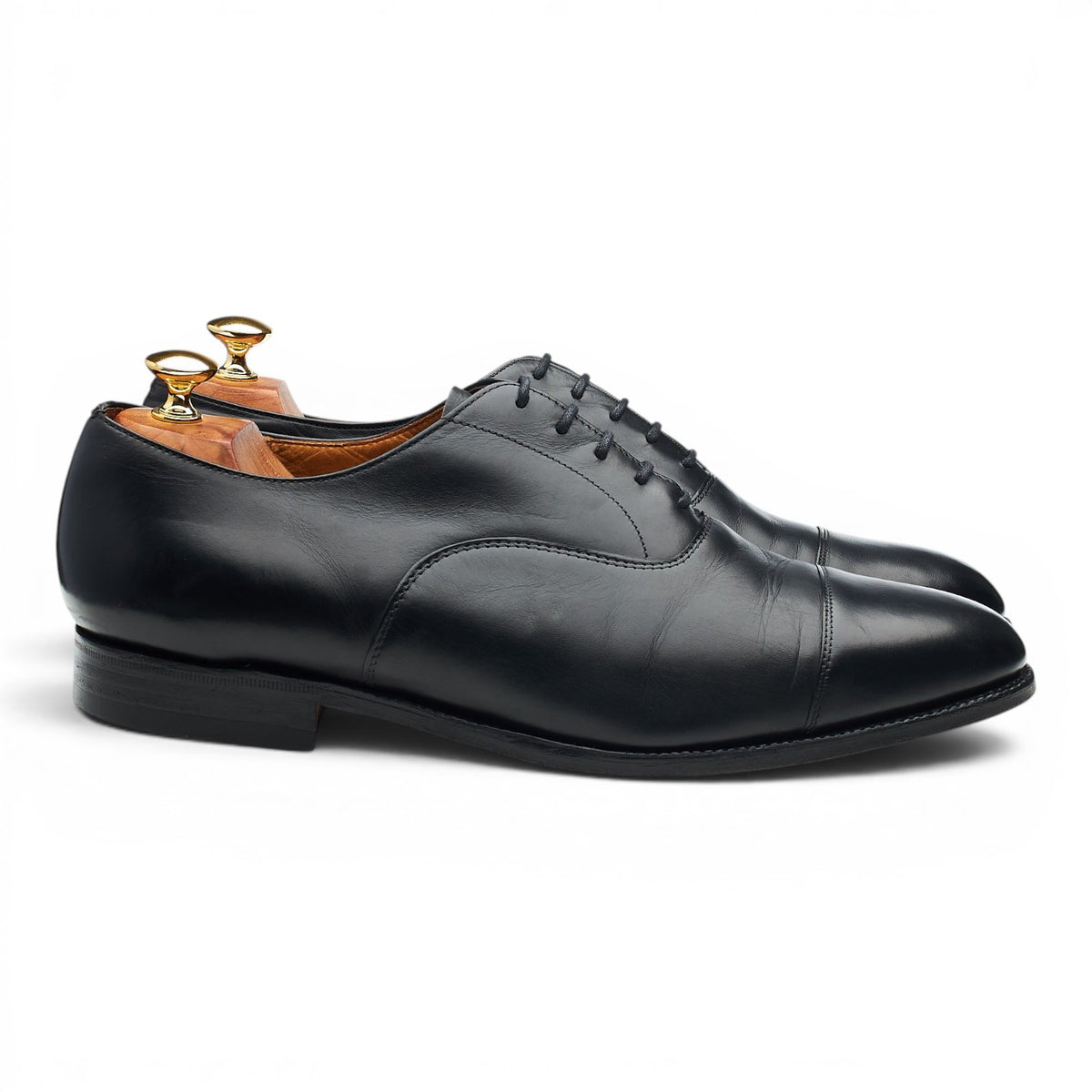 Black Leather Oxford UK 10.5 G