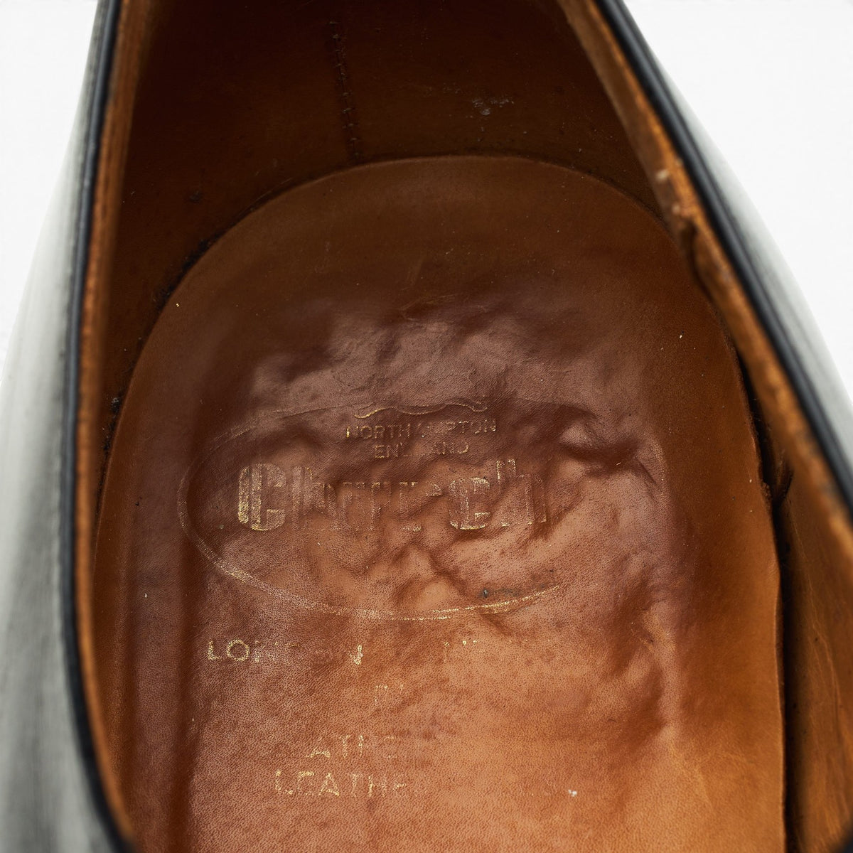Black Leather Oxford UK 10.5 G