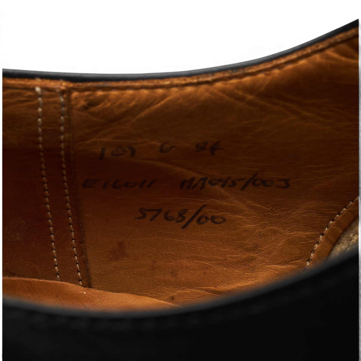 Black Leather Oxford UK 10.5 G