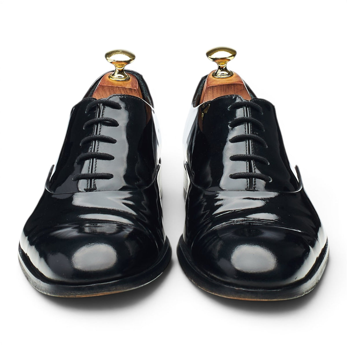 Lifestyle 'Patent' Black Patent Leather Oxford UK 7 F