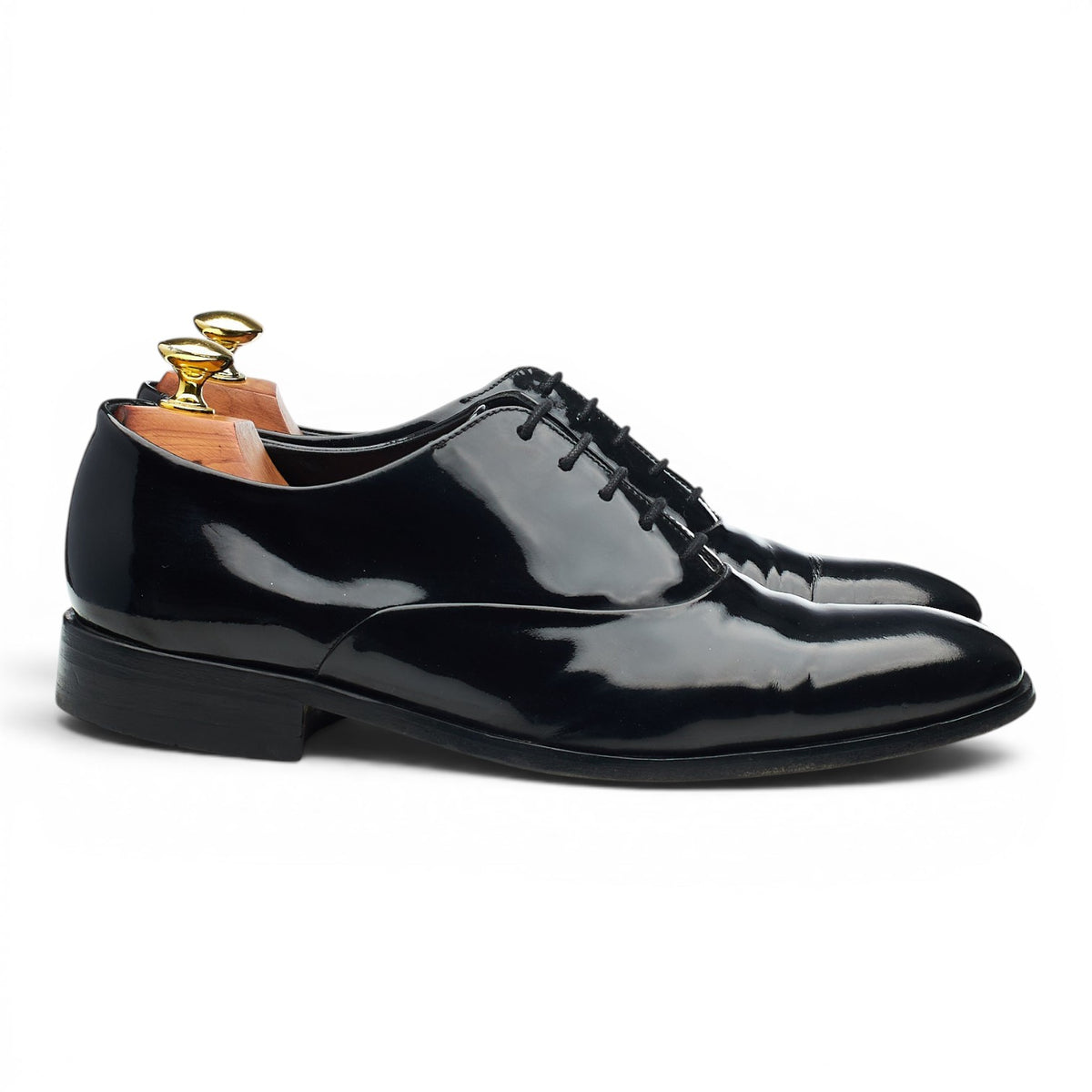 Lifestyle 'Patent' Black Patent Leather Oxford UK 7 F
