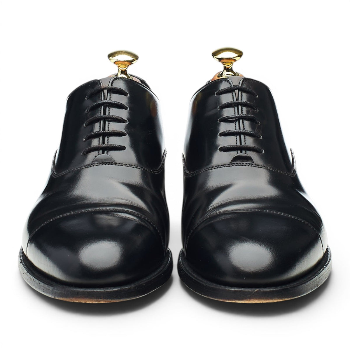 'Winsford' Black Leather Oxford UK 7 G