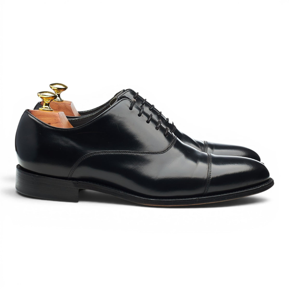 'Winsford' Black Leather Oxford UK 7 G