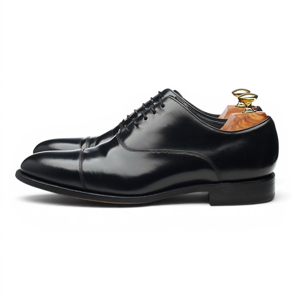 'Winsford' Black Leather Oxford UK 7 G