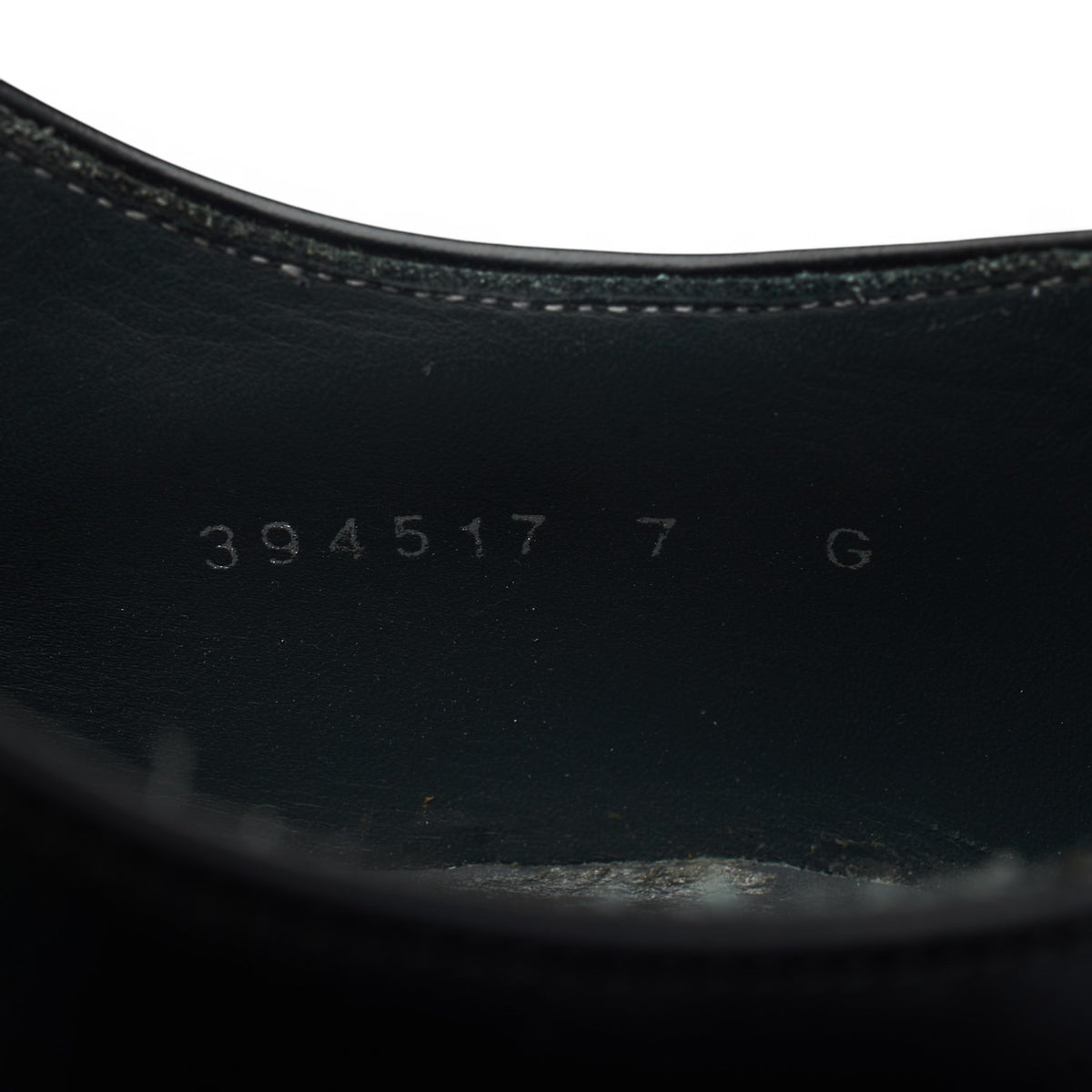 'Winsford' Black Leather Oxford UK 7 G