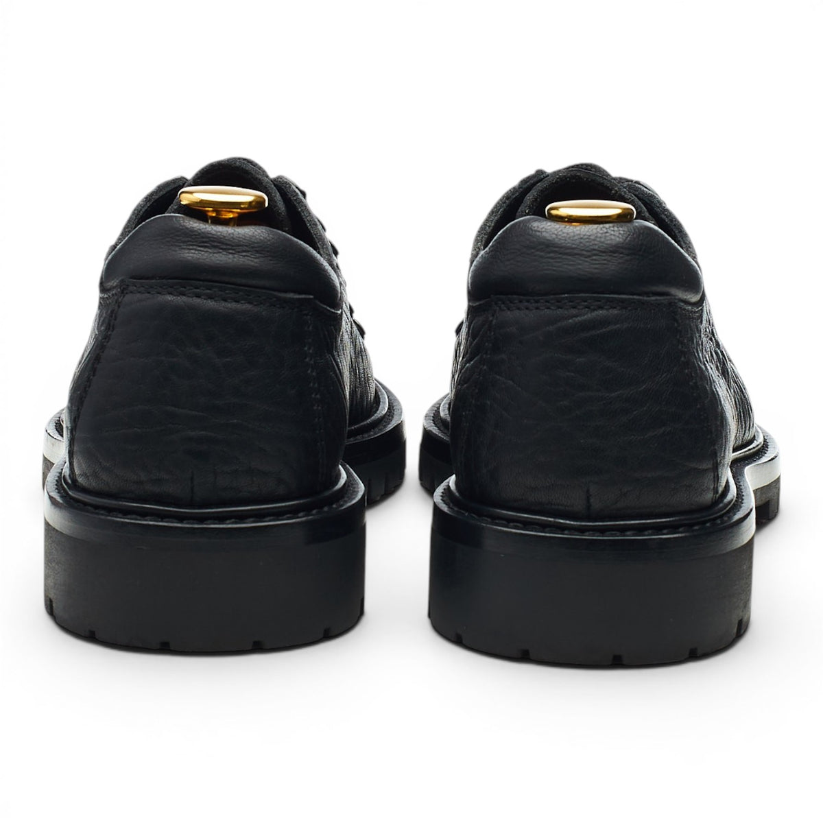 'Boss 007' Black Leather Hiking Derby UK 5 EU 39