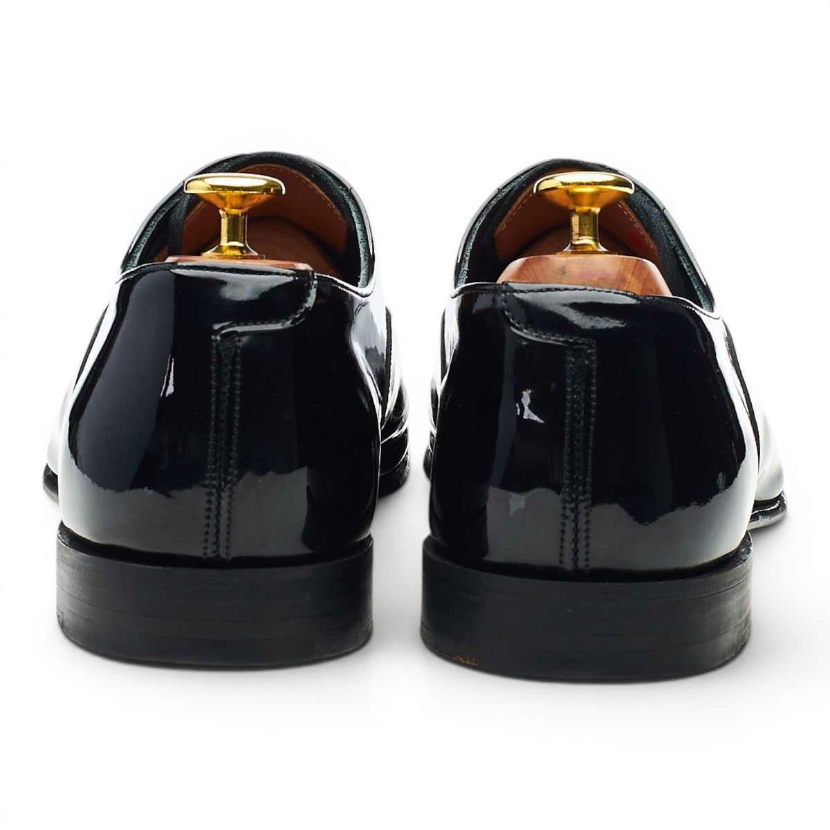 'Kelly' Black Patent Leather Oxford UK 8.5 F