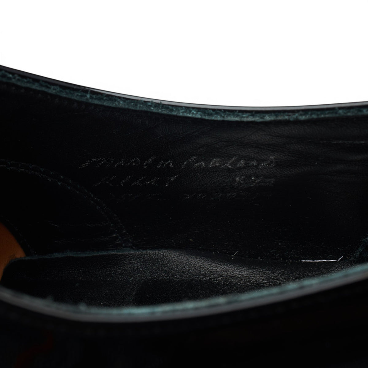 'Kelly' Black Patent Leather Oxford UK 8.5 F