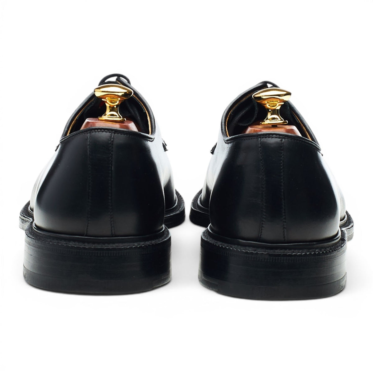 'Chapel' Black Leather Derby UK 9 F