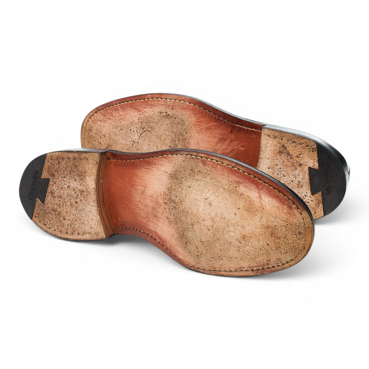 'Chapel' Black Leather Derby UK 9 F