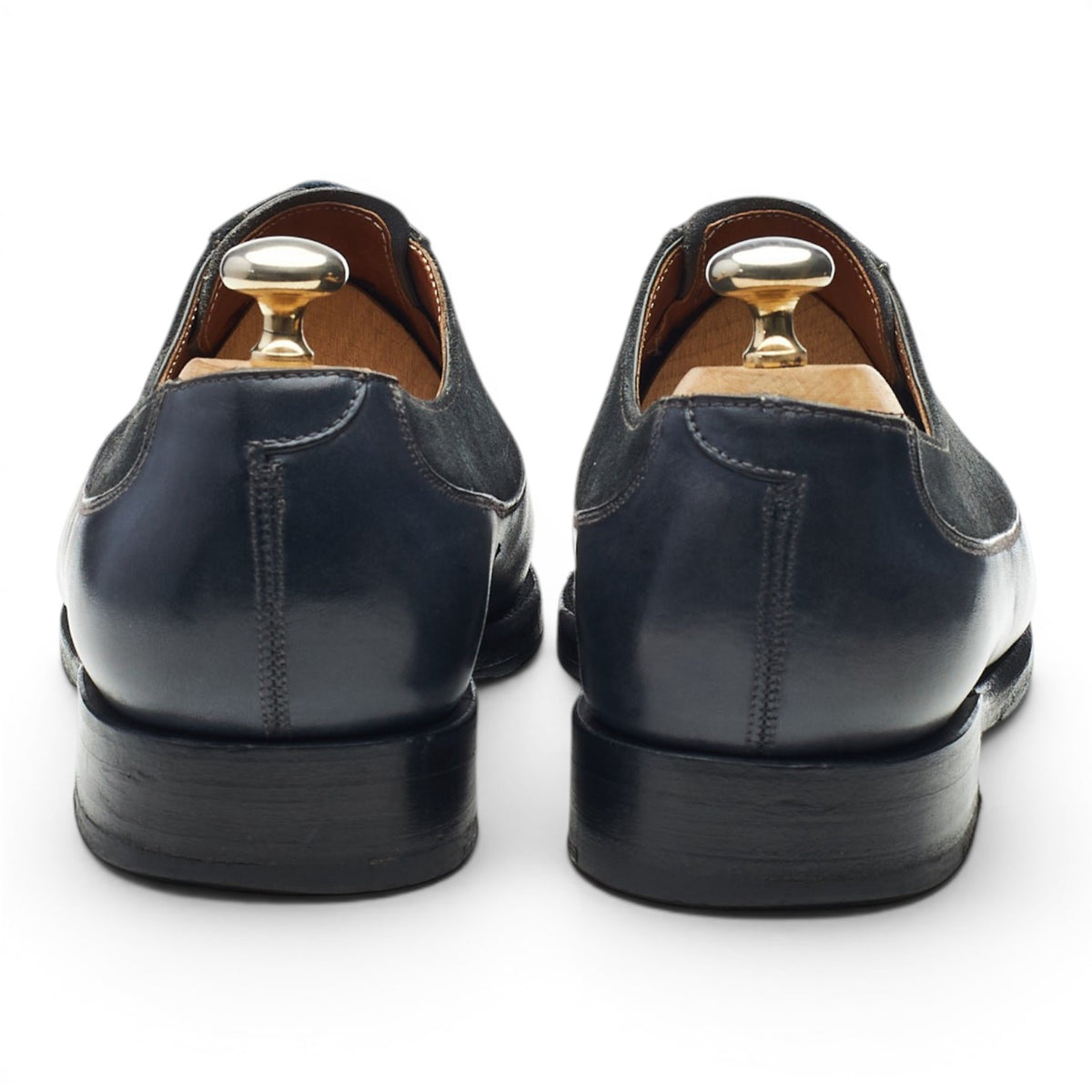 'Tacoma' Grey Leather Suede Oxford UK 7 E