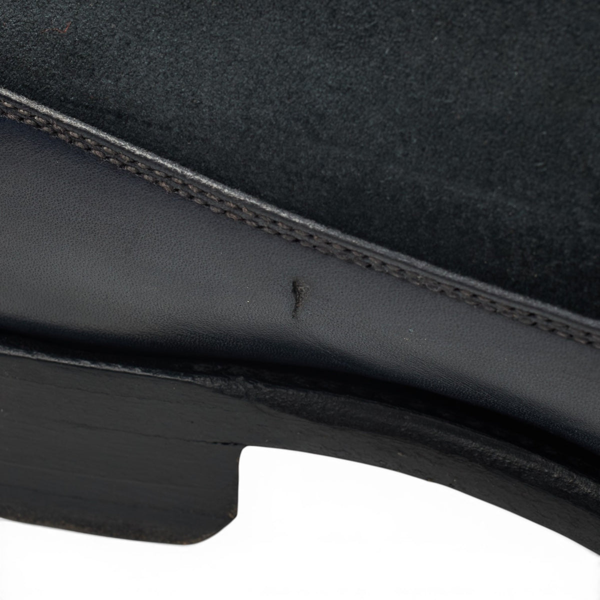 'Tacoma' Grey Leather Suede Oxford UK 7 E