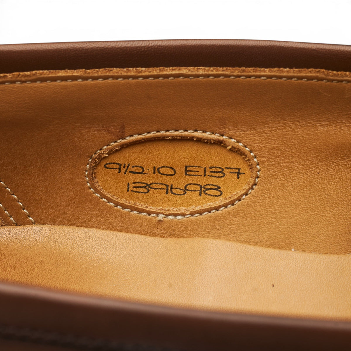 'Duke' Brown Leather Loafers UK 9.5 E