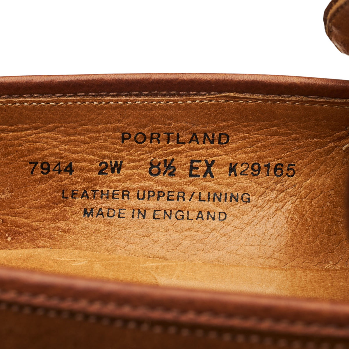 'Portland' Snuff Brown Suede Loafers UK 8.5 EX