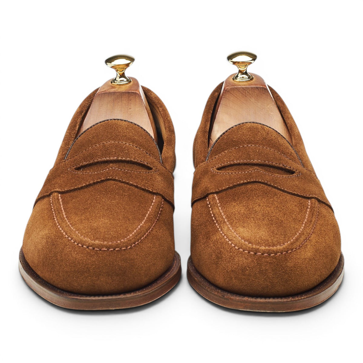 'Mayfair 2' Snuff Brown Suede Loafers UK 10 E