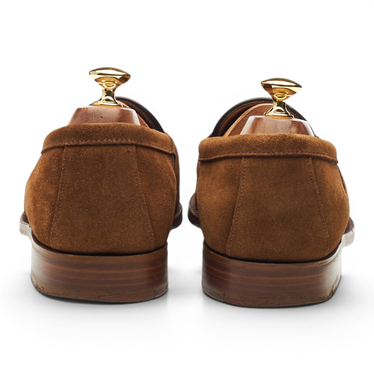 'Mayfair 2' Snuff Brown Suede Loafers UK 10 E