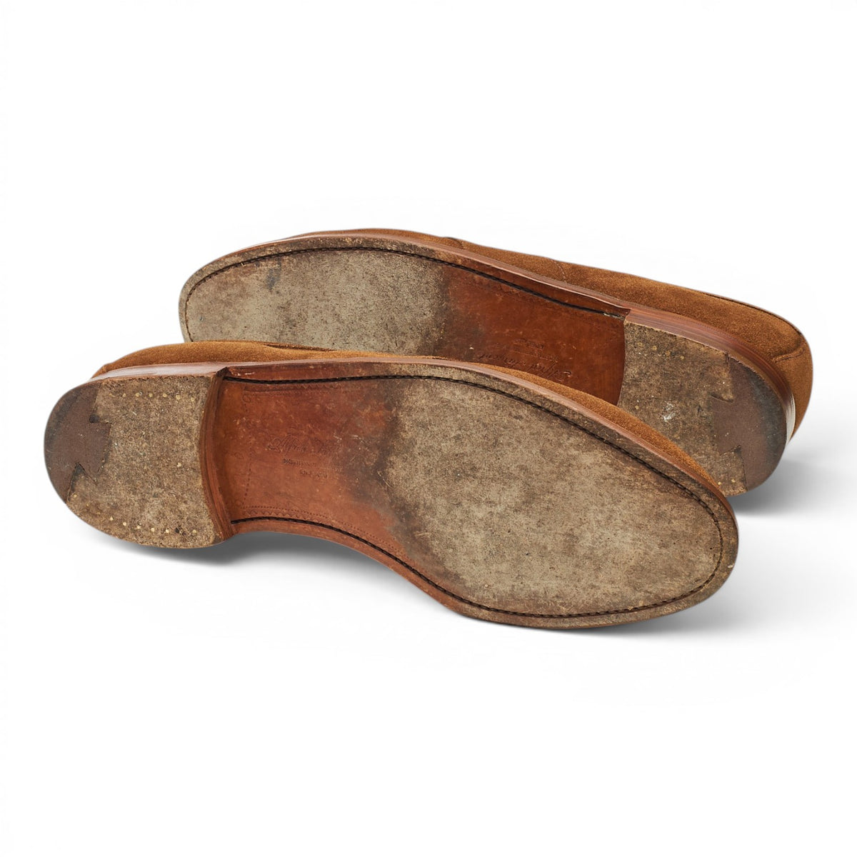'Mayfair 2' Snuff Brown Suede Loafers UK 10 E