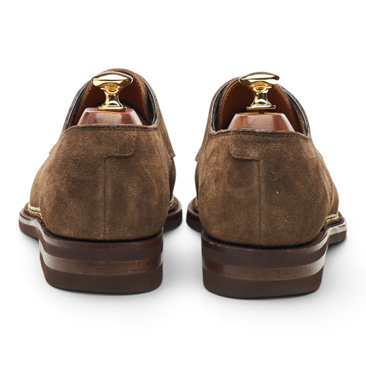 'Carnera Norvegese' Light Brown Suede Derby UK 9.5 EU 43.5