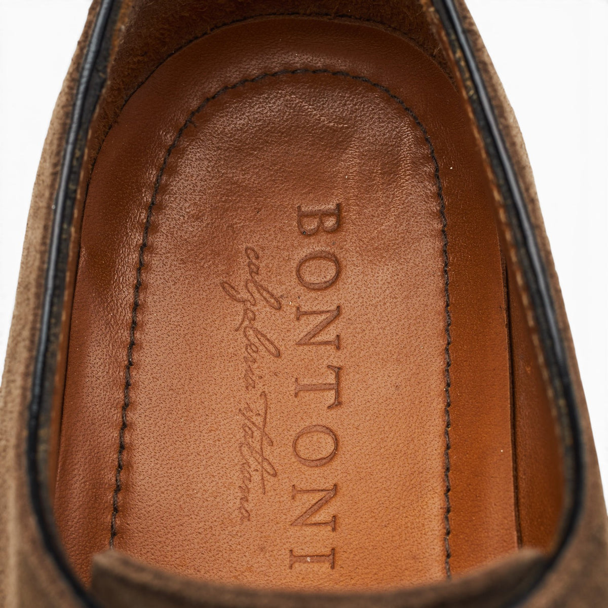 'Carnera Norvegese' Light Brown Suede Derby UK 9.5 EU 43.5