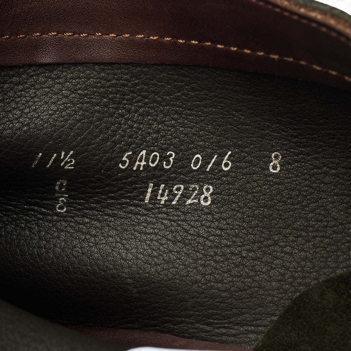 '14928' Hunting Green Suede Chukka Boots UK 10.5 US 11.5 E