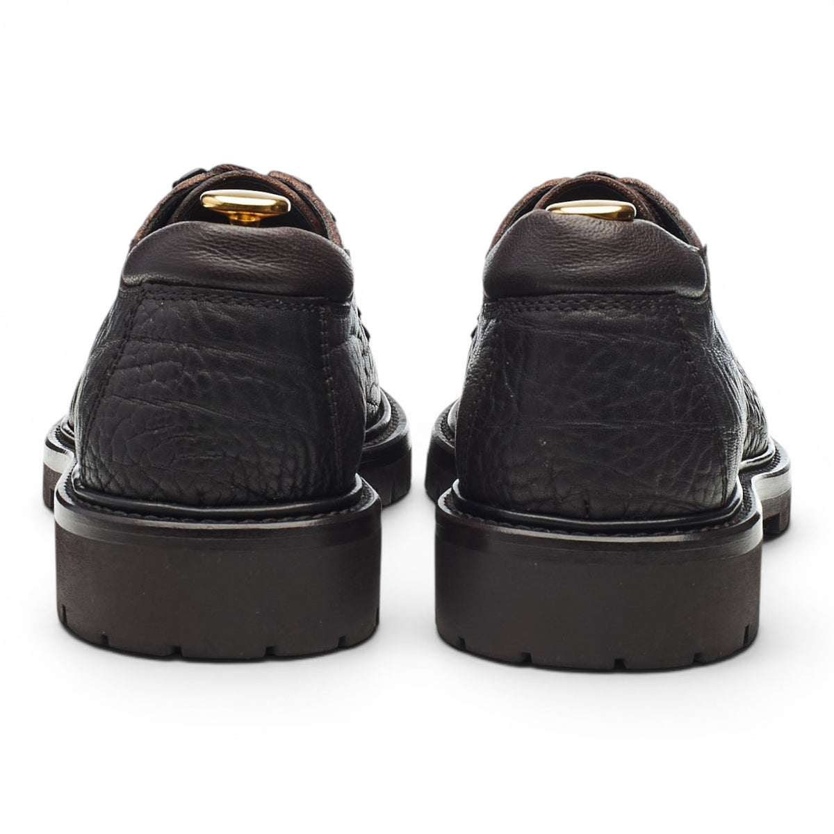 'Boss 007' Dark Brown Leather Hiking Derby UK 5 EU 39