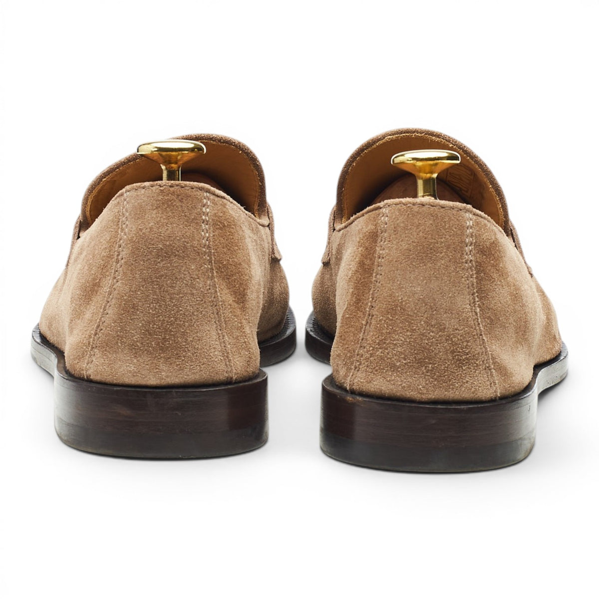 Beige Suede Loafers UK 8 EU 42
