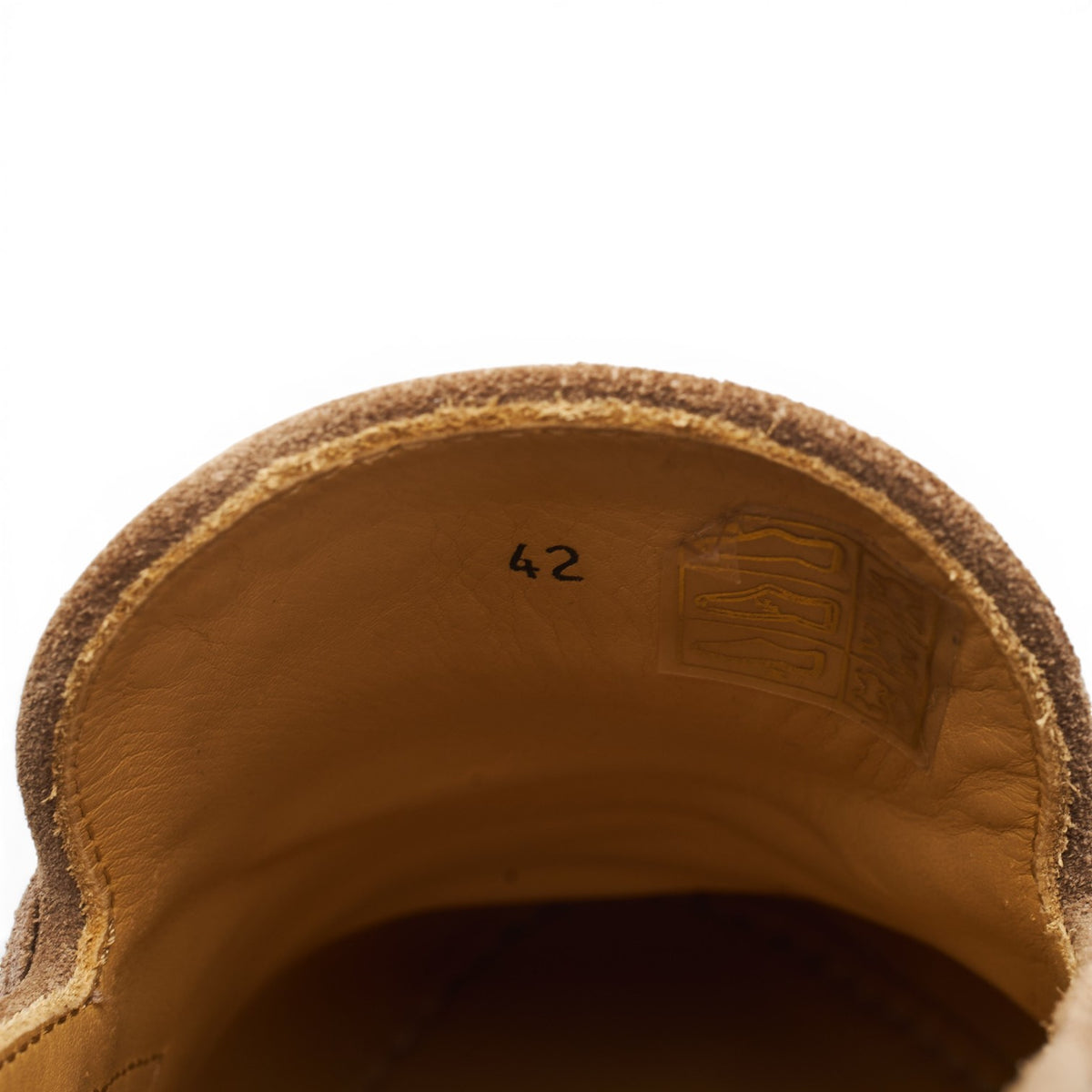 Beige Suede Loafers UK 8 EU 42