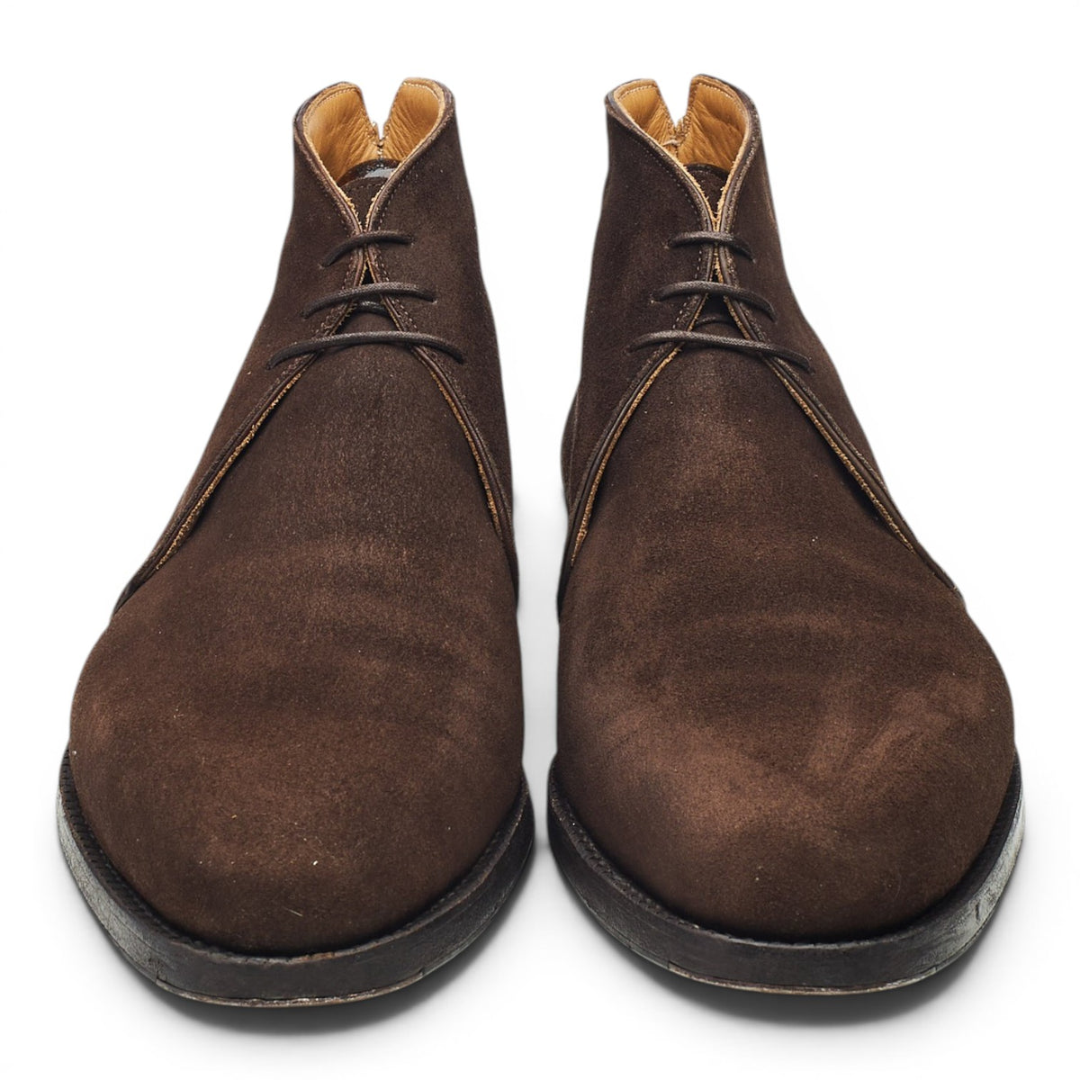 Dark Brown Suede Chukka Boots UK 8 EU 42 F