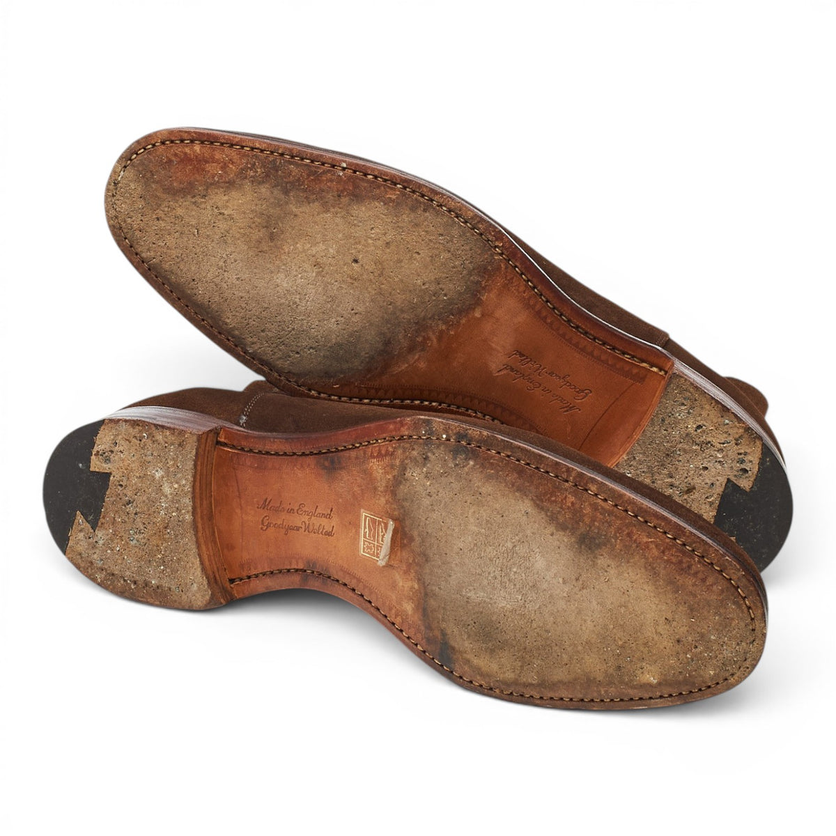 'Godfrey' Dark Brown Suede Chelsea Boots UK 9 F